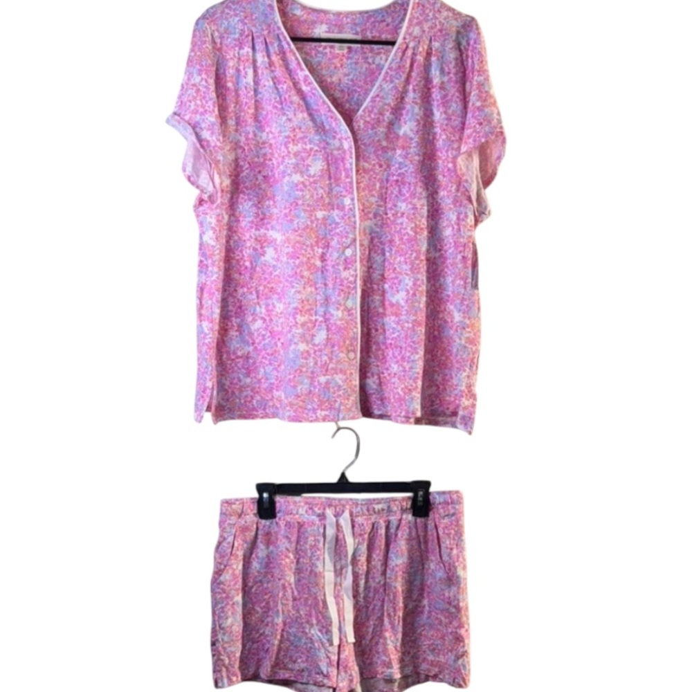 Floral Pink Women's Sleepwear Set